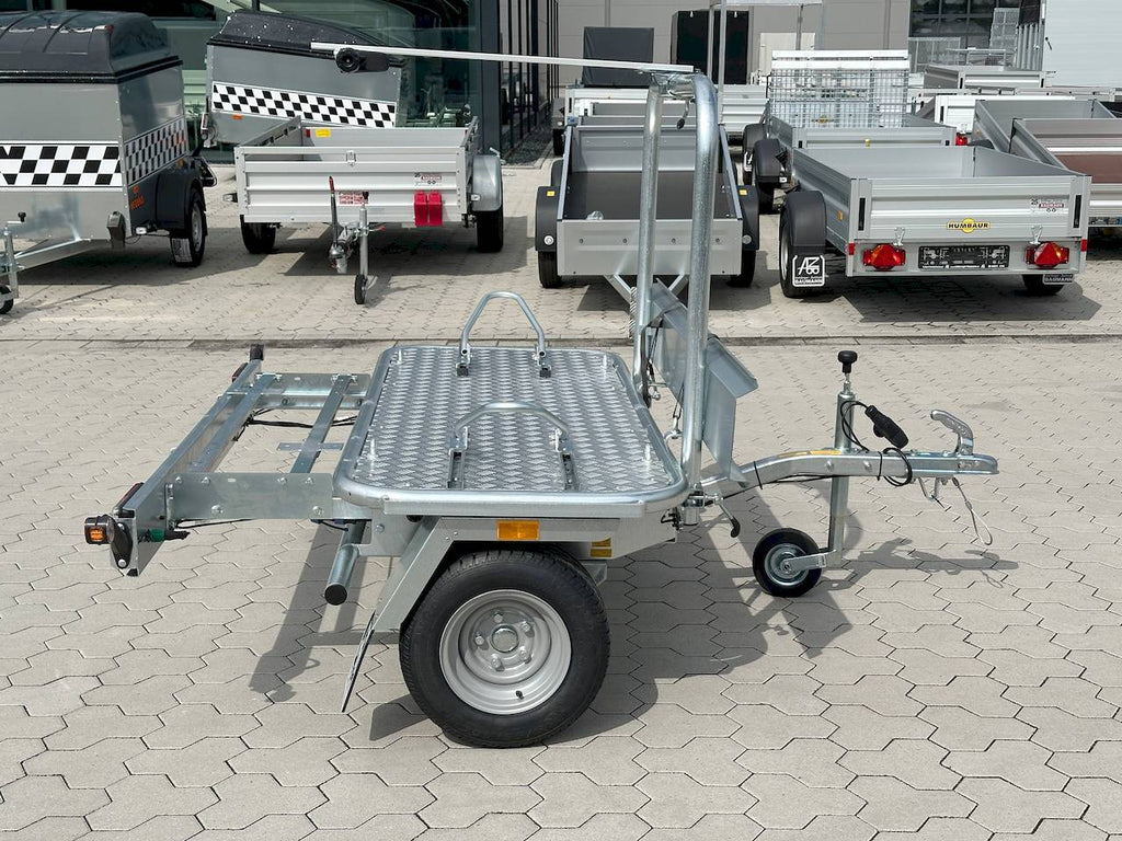 DEBON ROADSTER CAMP | WOHNMOBILANHÄNGER 80X200CM 750KG MOTORRADANHÄNGER | FAHRRADANHÄNGER
