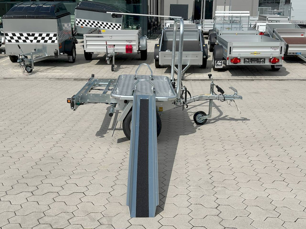 DEBON ROADSTER CAMP | WOHNMOBILANHÄNGER 80X200CM 750KG MOTORRADANHÄNGER | FAHRRADANHÄNGER
