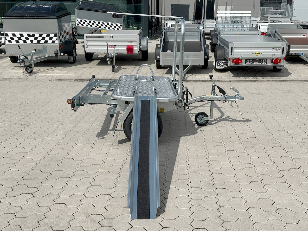 DEBON ROADSTER CAMP | WOHNMOBILANHÄNGER 80X200CM 750KG MOTORRADANHÄNGER | FAHRRADANHÄNGER